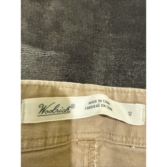 Woolrich Womens Straight Denim Size 12 Light Brown Pockets Jeans - Picture 6 of 12